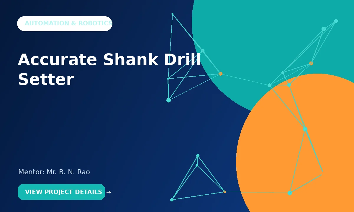 Accurate Shank Drill Setter