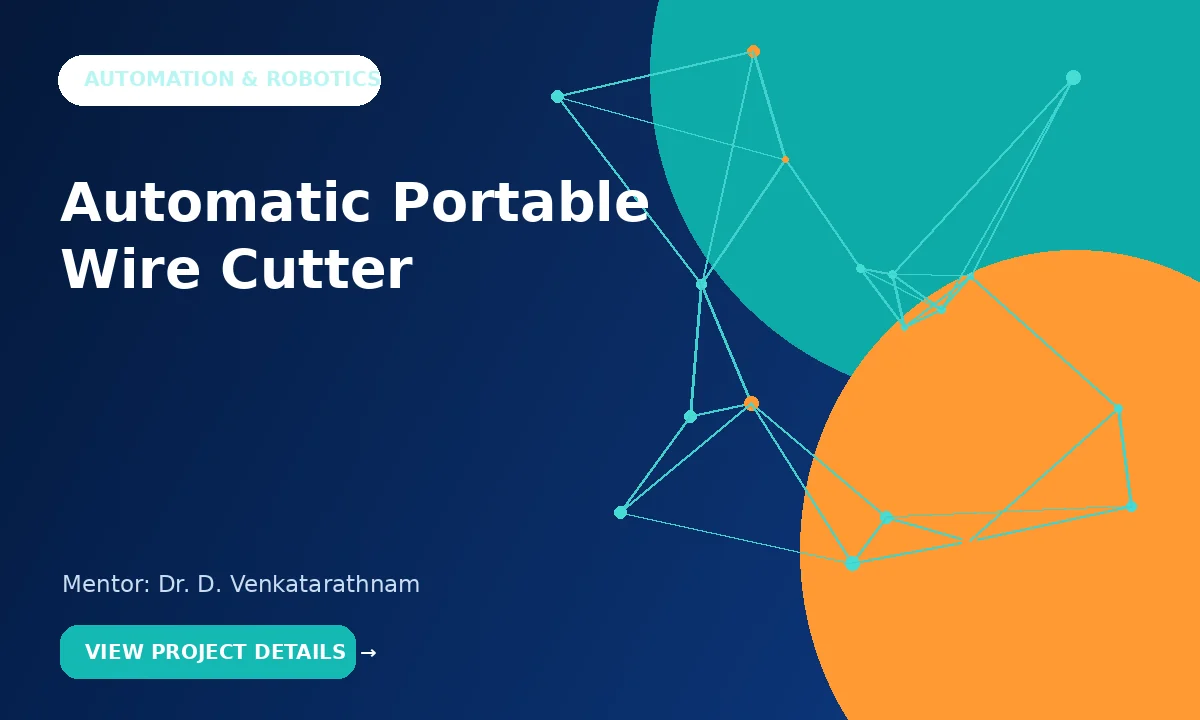 Automatic Portable Wire Cutter