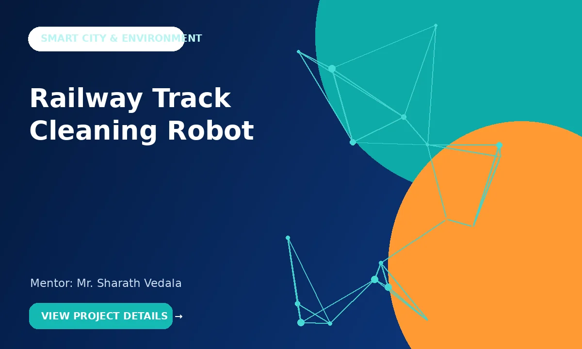 Railway Track Cleaning Robot