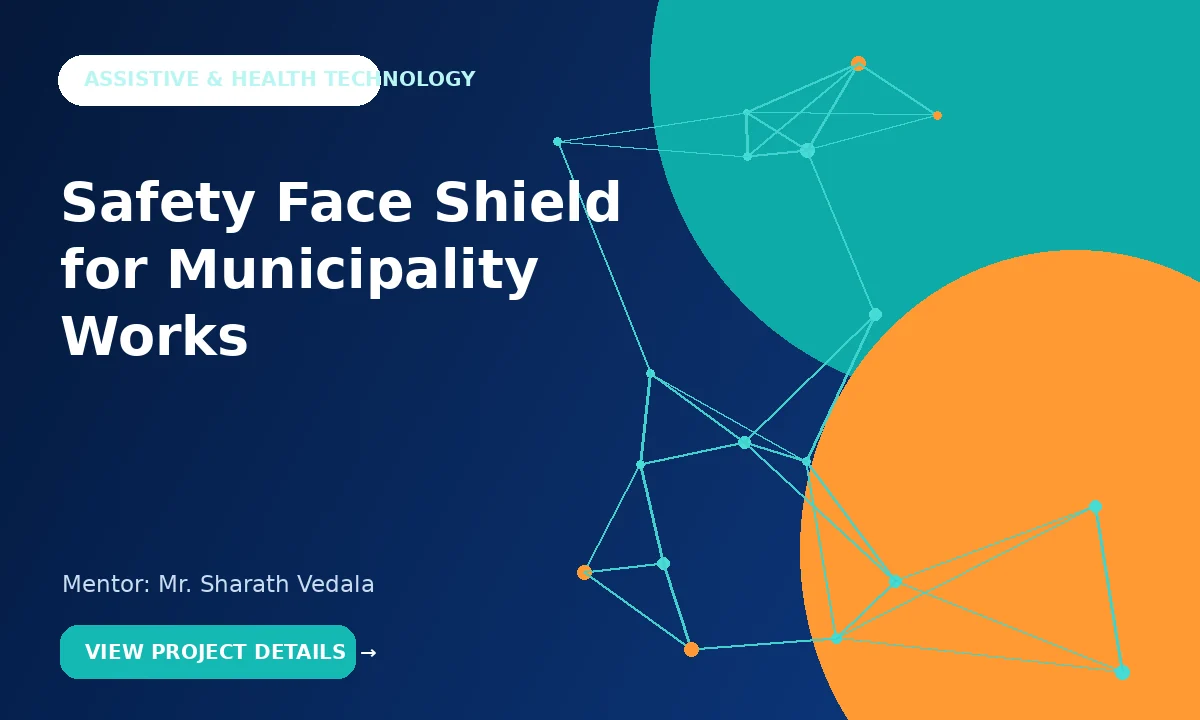 Safety Face Shield for Municipality Works