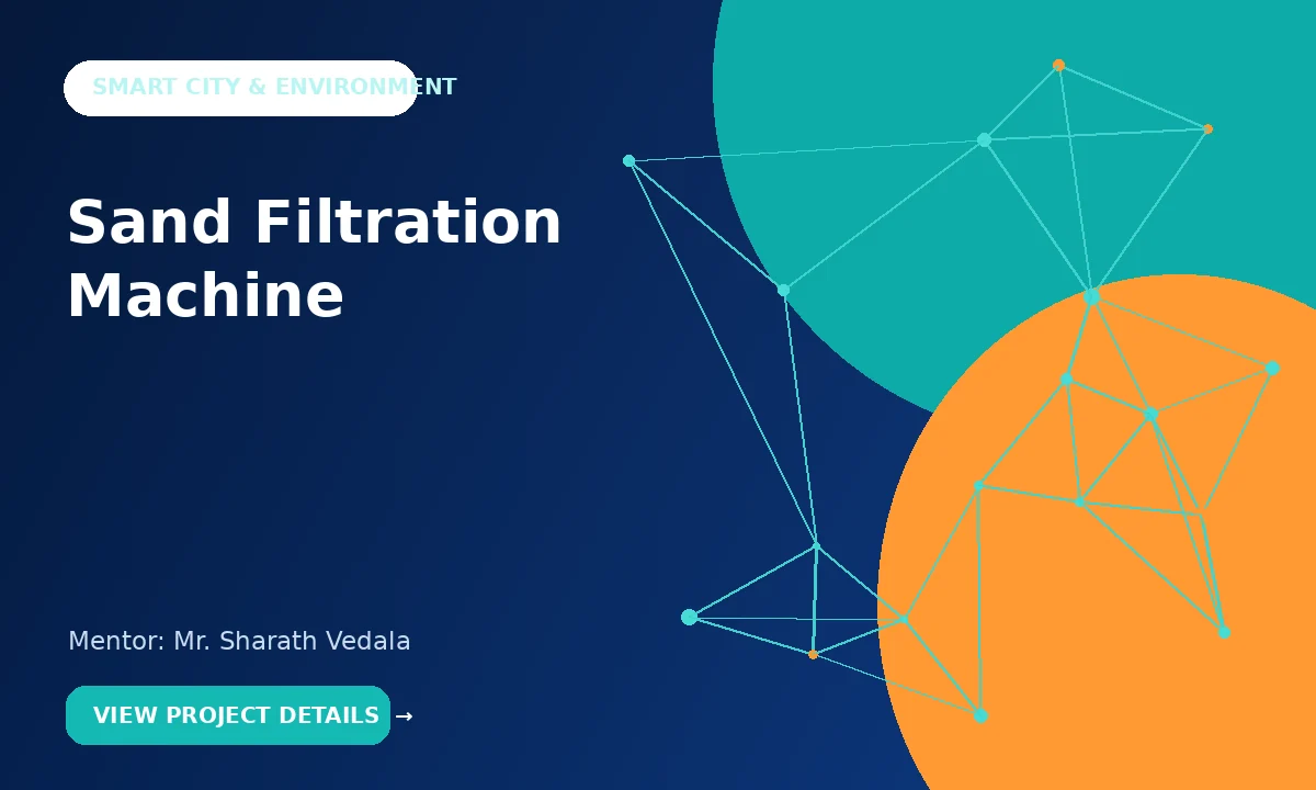 Sand Filtration Machine