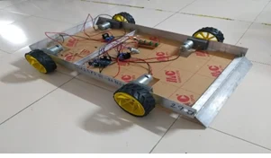 Railway Track Cleaning Robot